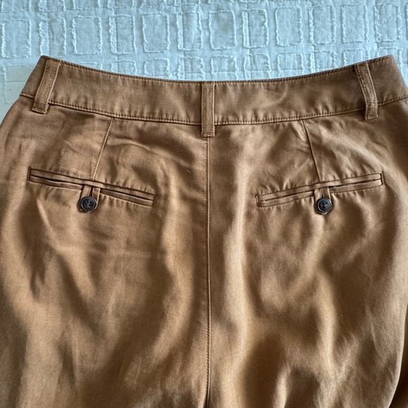 Madewell Harlow Wide Leg Pant, 6P, Acorn Brown - Picture 5 of 6
